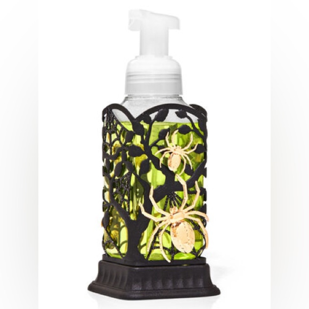 Bath and Body Works Branches with Spiders and Webs Based Foaming Soap Holder🕷🕸